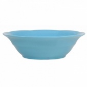 Rice Melamine Turquoise Bowl